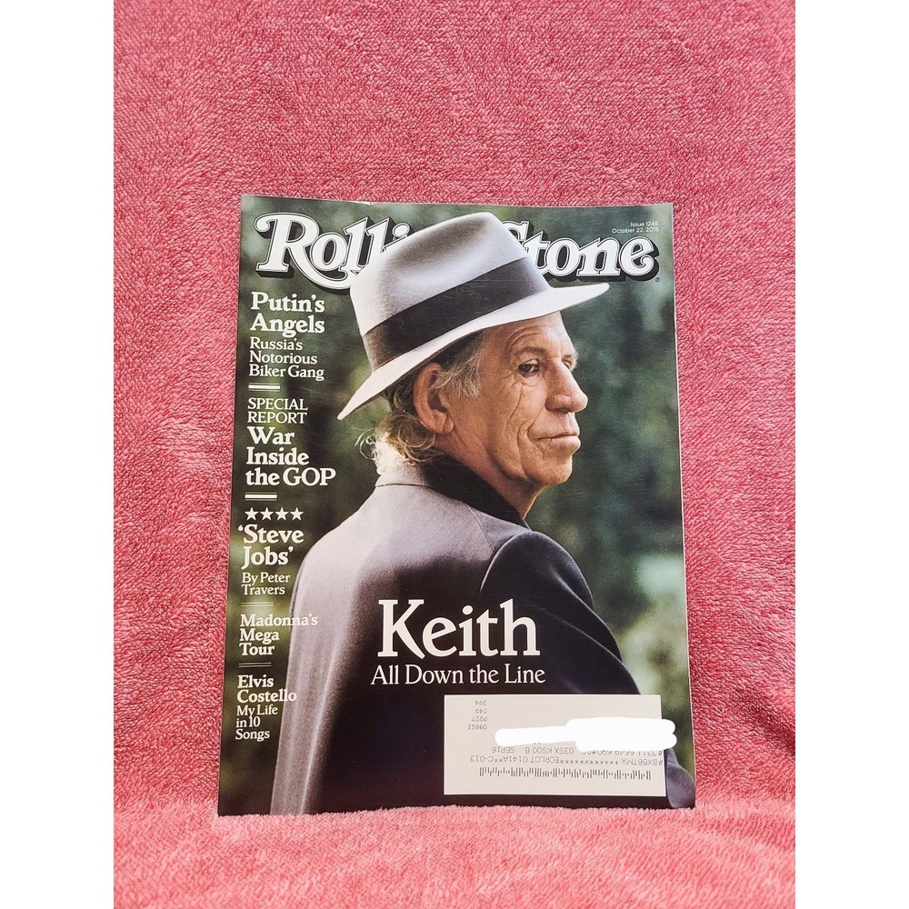 Keith Richards Rolling Stone magazine